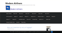Desktop Screenshot of modernairliners.com